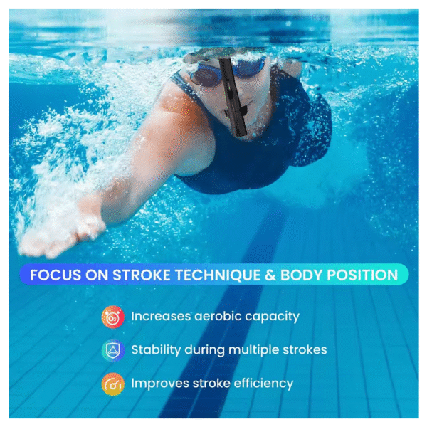 Válvula de silicona de nadador para entrenamiento de natación - Imagen 3
