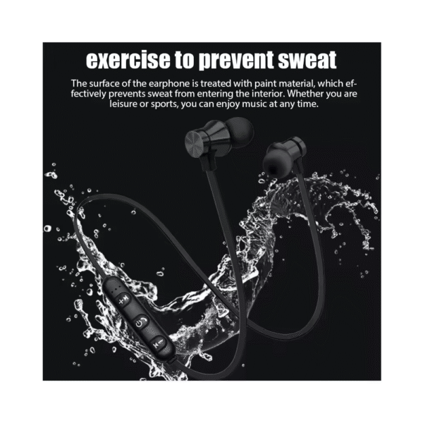 Auriculares magneticos deportivos inalámbricos resistentes al agua - Imagen 2