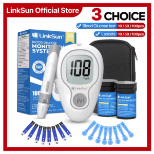Medidor de glucosa en sangre 50/100 und LinkSun G-425-3