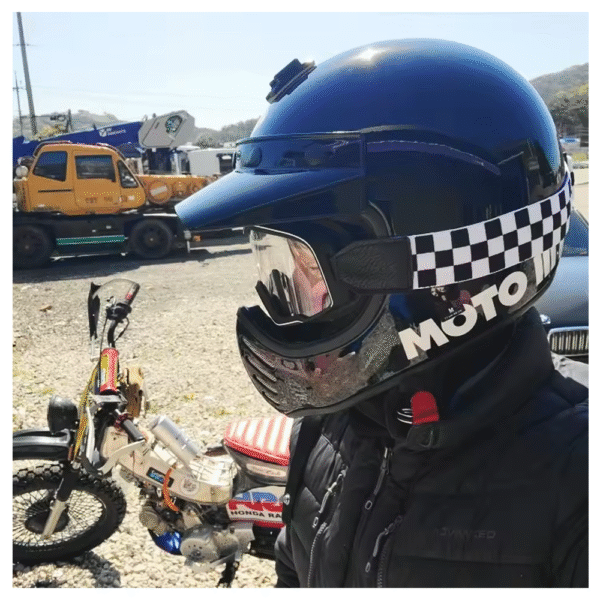 Gafas retro para motocicleta a prueba de viento - Imagen 4