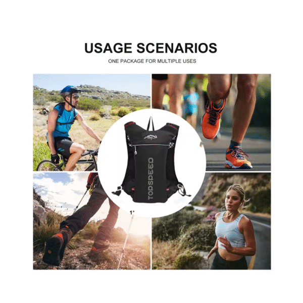 Mochila ultraligera de 5L para correr al aire libre - Imagen 4