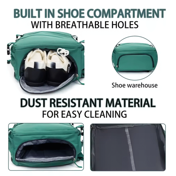 Mochila ligera de ocio para parejas y viaje de gran capacidad - Imagen 4