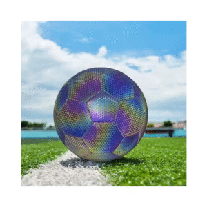 Balón de fútbol reflectante colorido luminoso para entrenamiento