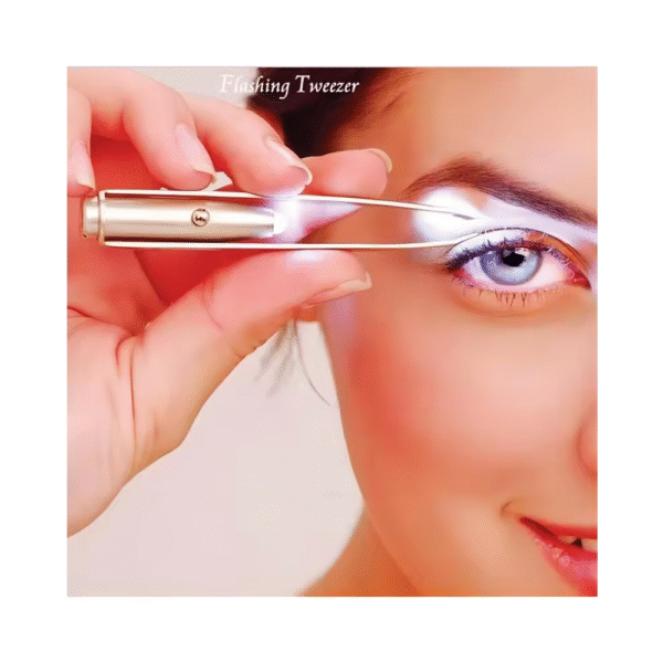 Pinza portátil de acero inoxidable con luz LED
