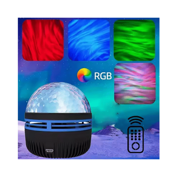 Proyector de estrellas de 1 pieza de océano para decoración