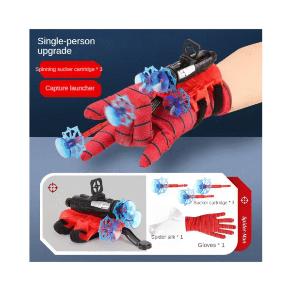 Guante lanzador de Spiderman figura de acción para niños - Imagen 5