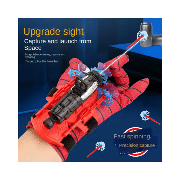 Guante lanzador de Spiderman figura de acción para niños - Imagen 3