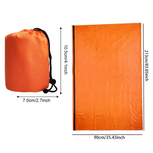 Saco de dormir de emergencia ultraimpermeables para senderismo - Imagen 6