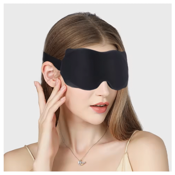 Venda para los ojos para dormir acolchada suave y ligera - Imagen 4