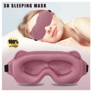 Venda para los ojos para dormir acolchada suave y ligera