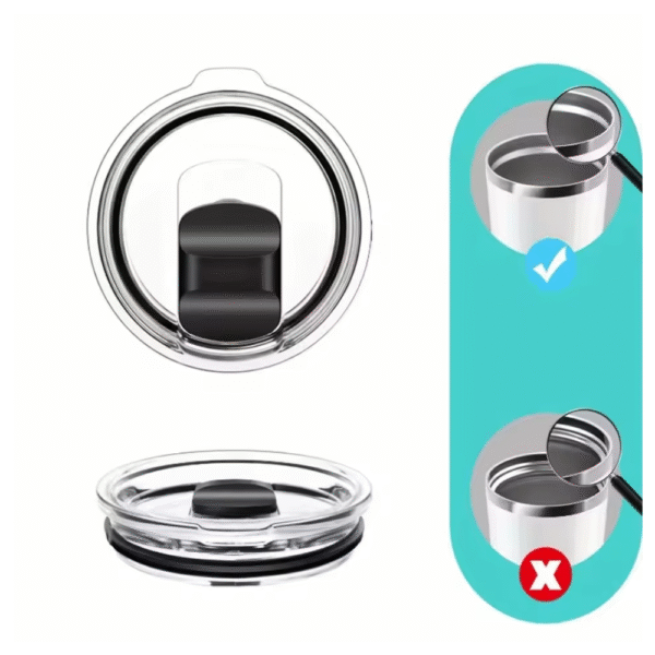 Tapa para vasos de agua para termo de 20oz botellas térmicas - Imagen 4