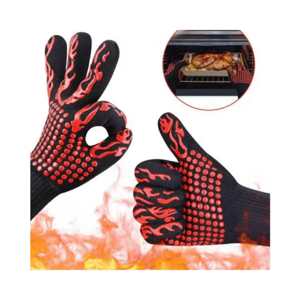 Guantes de barbacoa resistente a altas temperaturas - Imagen 2