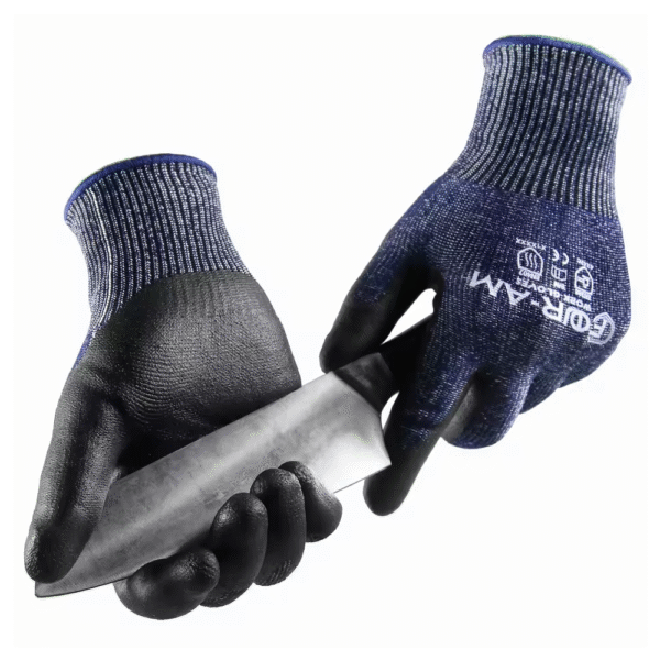 Guantes resistentes a cortes de nivel 5 de agarre firme antideslizante