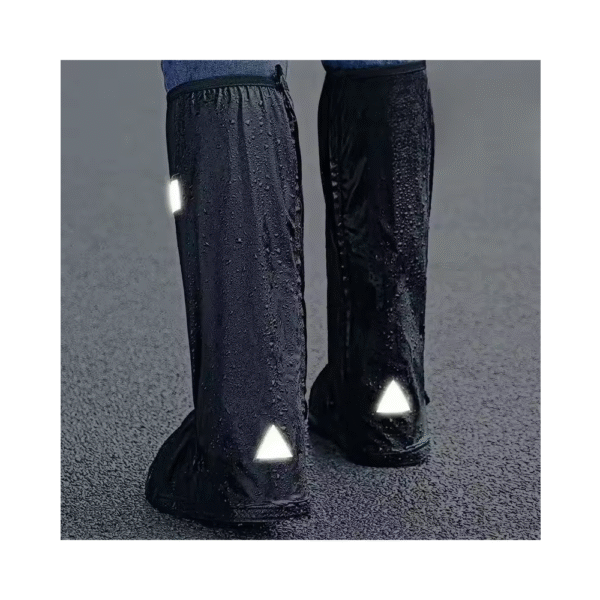 Zapatos de lluvia reutilizable antideslizantes para días lluviosos - Imagen 4