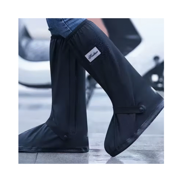 Zapatos de lluvia reutilizable antideslizantes para días lluviosos - Imagen 3