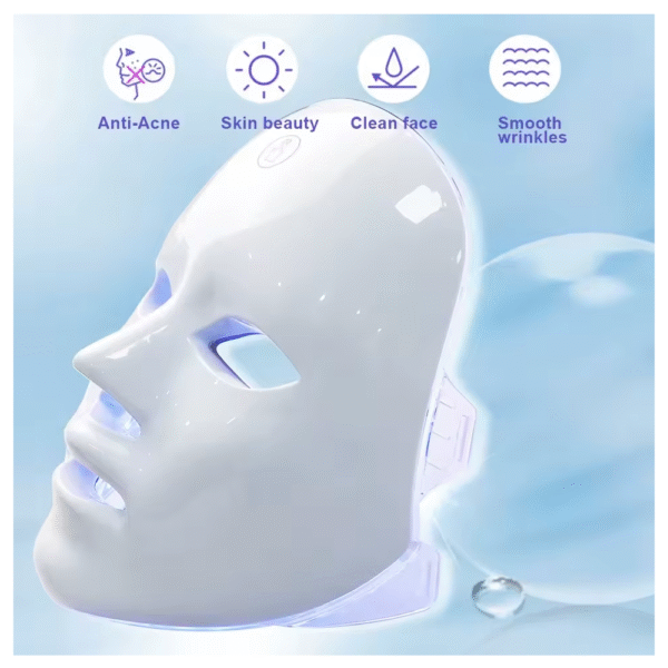 Máscara facial led cuidado de la piel - Imagen 3