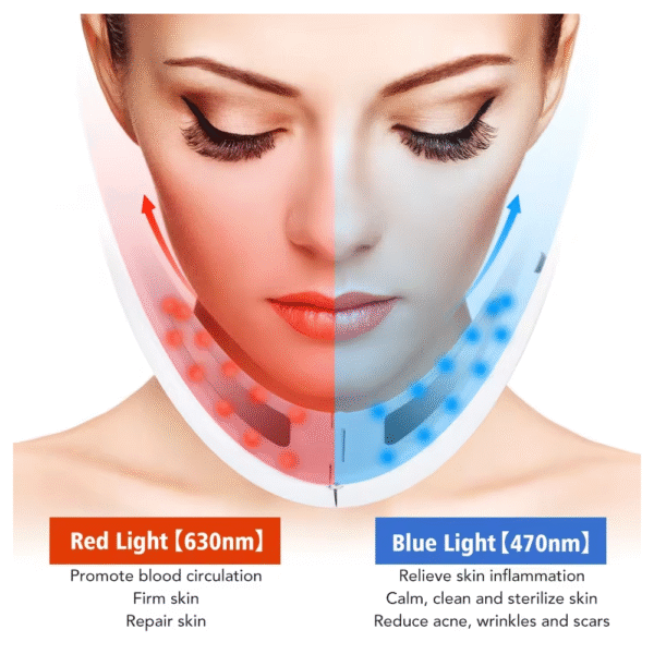 Dispositivo V Masajeador Facial Terapia Reducción Papada Top - Imagen 3