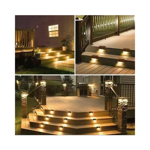 Luces LED solares luz de jardín al aire libre - Imagen 4