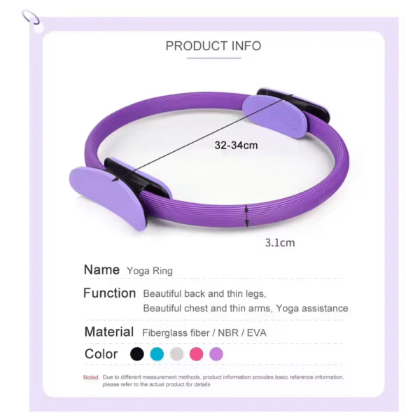 Anillo de Pilates Reformer aro ring de Ejercicios - Imagen 2