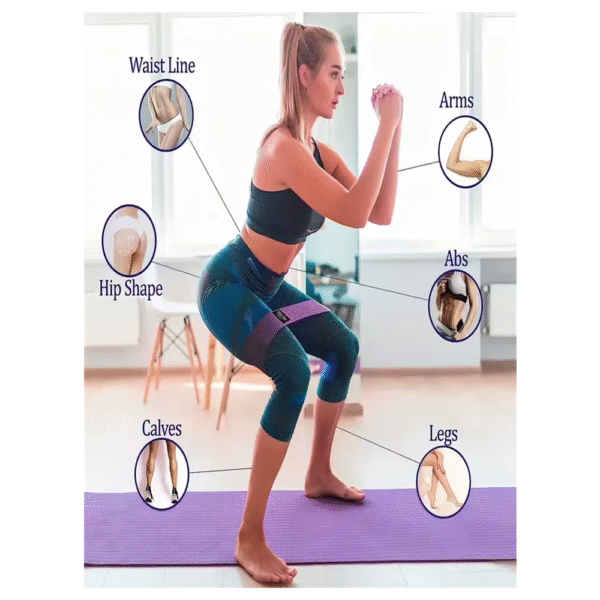 Bandas elásticas de resistencia para Yoga y Pilates - Imagen 4