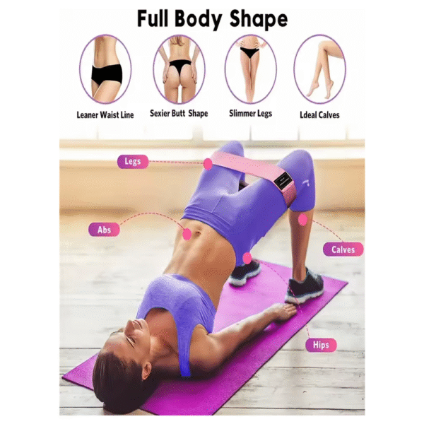 Bandas elásticas de resistencia para Yoga y Pilates - Imagen 6