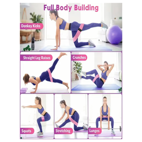Bandas elásticas de resistencia para Yoga y Pilates - Imagen 3