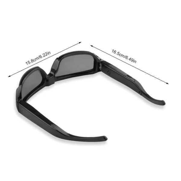 Gafas de sol con minicámara portátil HD de 1080P - Imagen 5