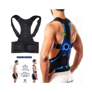 Corrector de postura magnetico para soporte de hombro