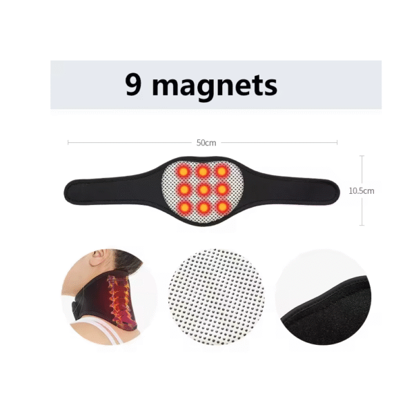 Soporte magnético para el cuello con autocalentamiento - Imagen 6