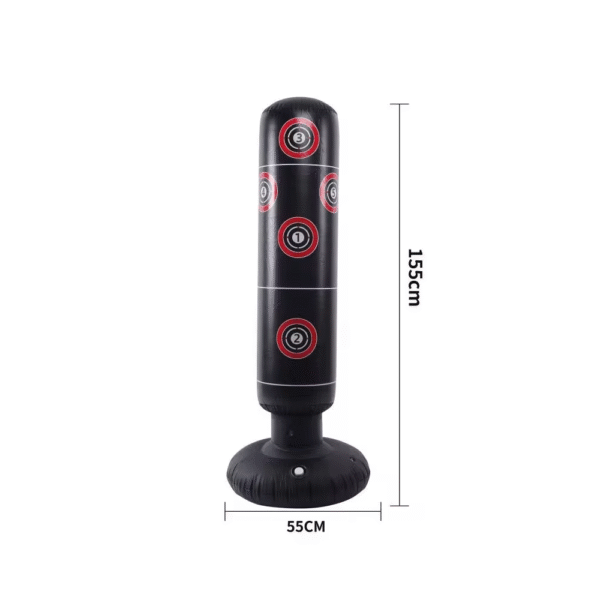 Saco de boxeo inflable de 120cm para entrenamiento y el estrés - Imagen 3