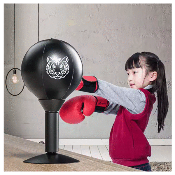 Bola de boxeo de escritorio para aliviar el estrés y entrenar - Imagen 3