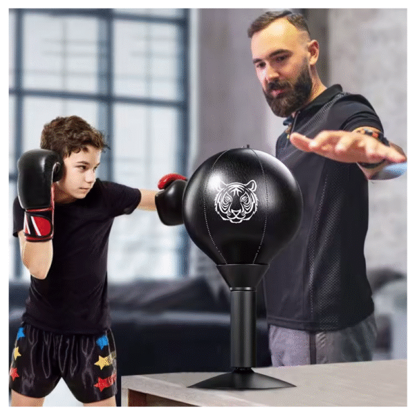 Bola de boxeo de escritorio para aliviar el estrés y entrenar - Imagen 2