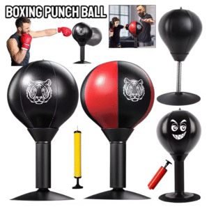 Bola de boxeo de escritorio para aliviar el estrés y entrenar