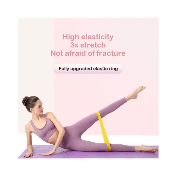 Cintas elásticas de resistencia para yoga 5 piezas - Imagen 4