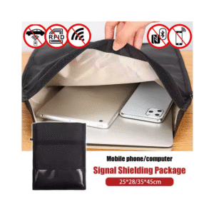 Funda con bloqueo de blindaje RFID para dispositivos de teléfonos