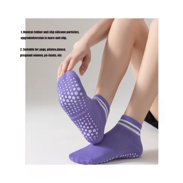 5 Pares de calcetines rayas dobles para entrenamiento - Imagen 5