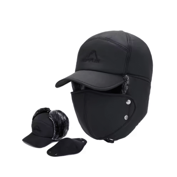 Gorro de béisbol grueso y cálido para hombre y mujer - Imagen 2