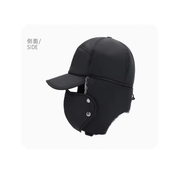 Gorro de béisbol grueso y cálido para hombre y mujer - Imagen 3