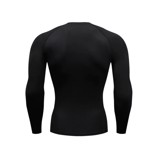 Camiseta de compresión para correr deportiva de manga larga - Imagen 2